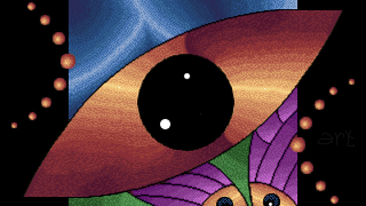 Sky Eyed Butterflies Pixel graphics